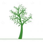 Illustration of vector tree